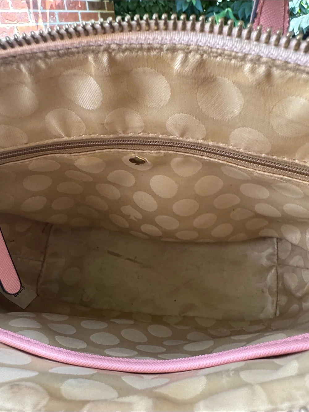 kate spade structured saffiano